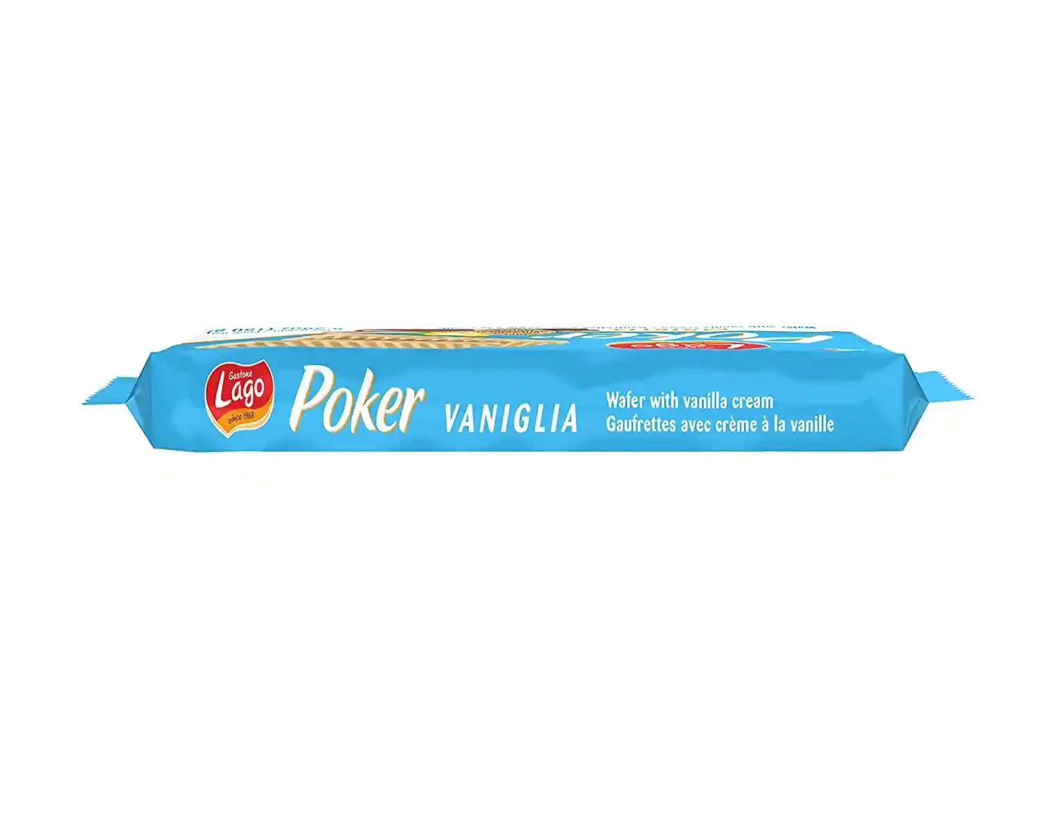 Lago Poker Wafers Vanilla 150g