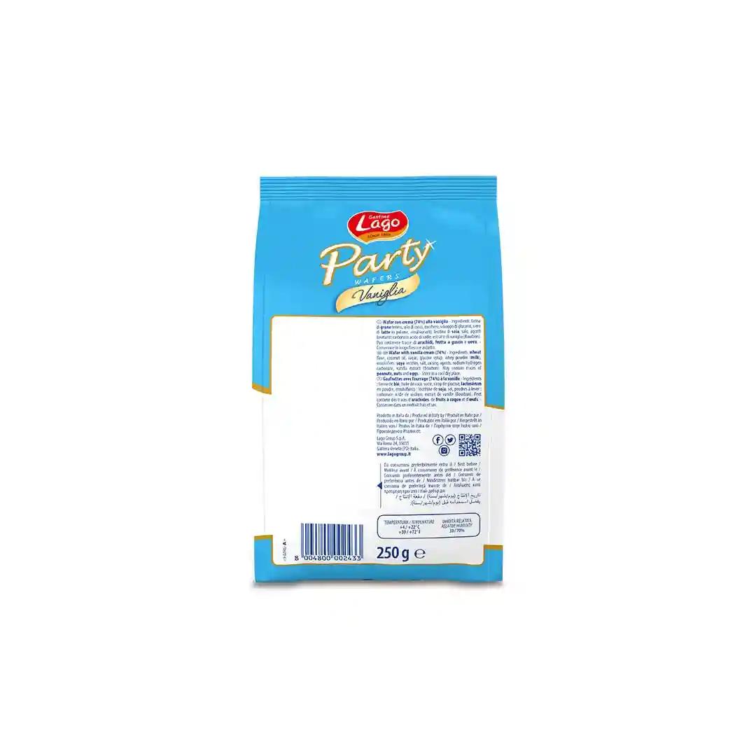 Lago Party Wafers Vanilla 250g