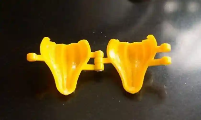 DS Plastic Modak Mould Set of 2 | Two Fold Plastic Modak Maker for Ganpati | Modak Shaper Sacha Set