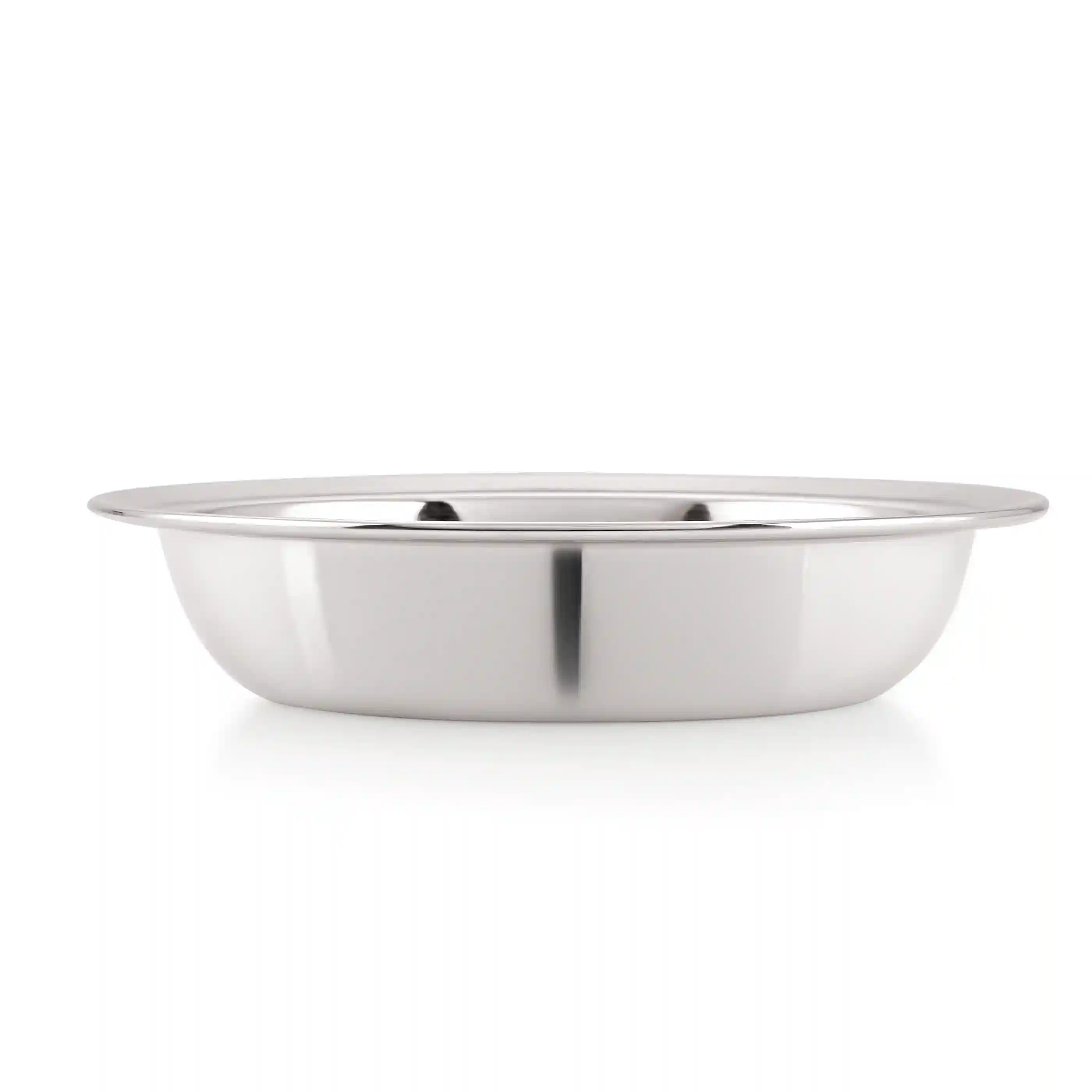HAZEL Stainless Steel Snack Bowl/Plate Set | Small Steel Bowls Dish for Snacks | Breakfast Bowls, Set of 4, 600 ML
