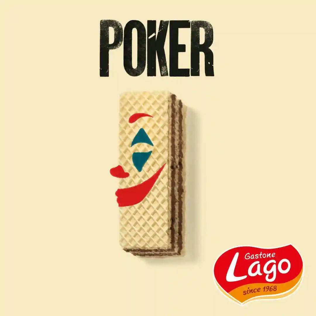 Lago Poker Wafers Hazelnut 150g