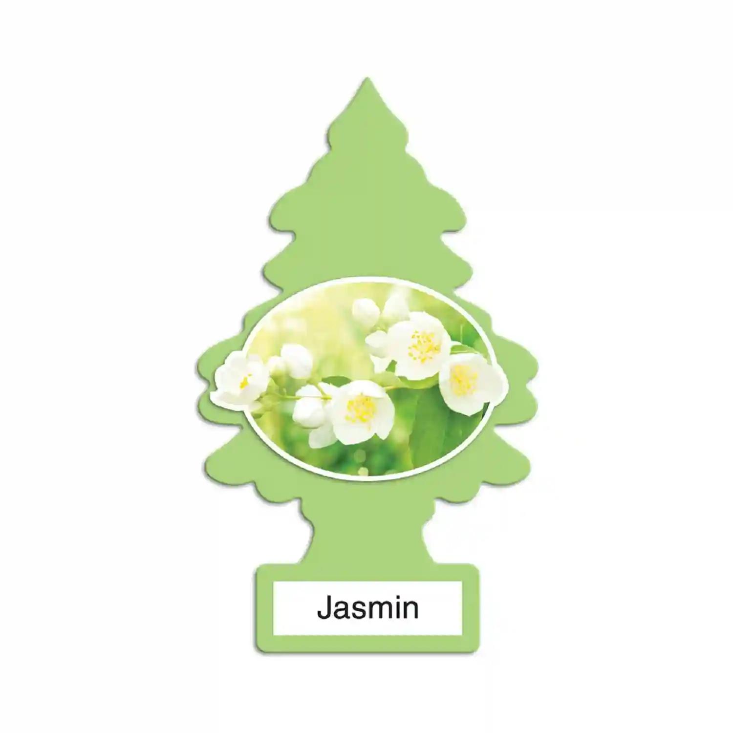 LITTLE TREES Car Freshener - Jasmin (Pack of 4)