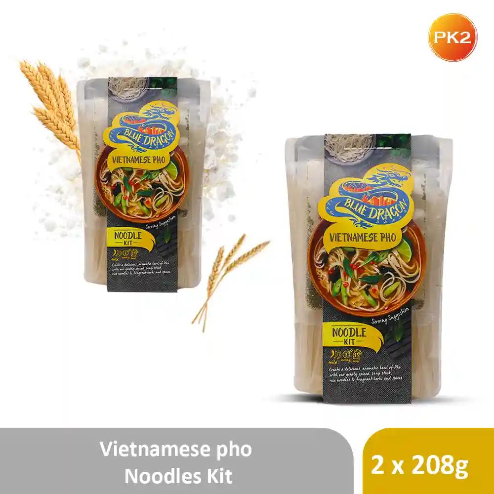 Blue Dragon Pho Noodle Kit 416g (Pack of 2)