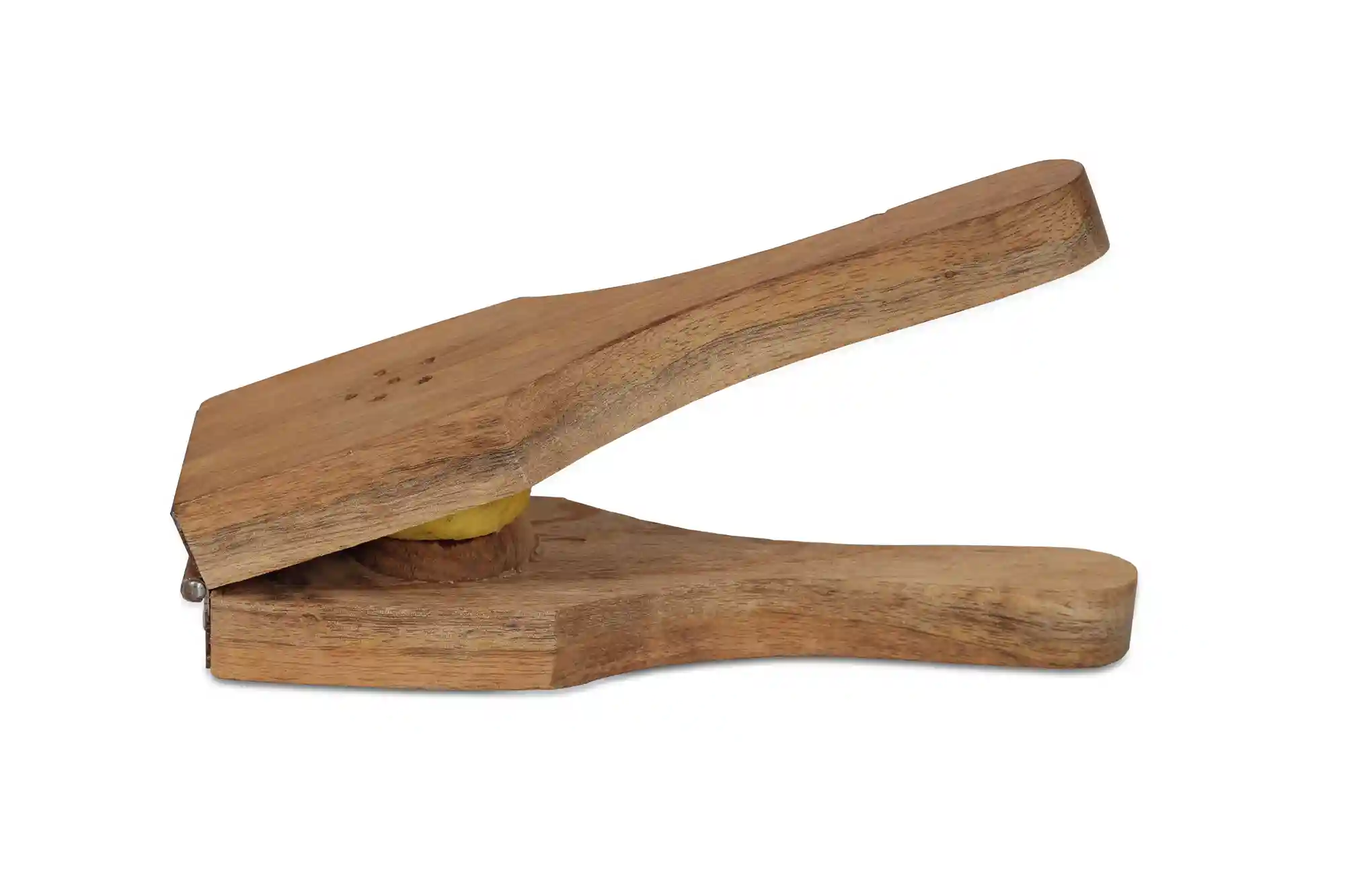 HAZEL Lemon Squeezer Wooden | Nimbu Limbu Squeezer Manual | Wooden Juicer Maker | Heavy Duty Lime Juice Extractor Kitchen Tools