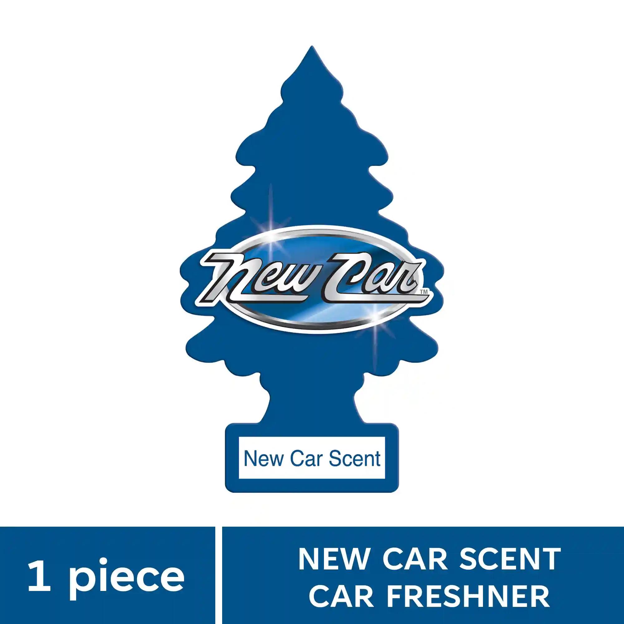 LITTLE TREES Car Freshener - New Car Scent (Pack of 4)