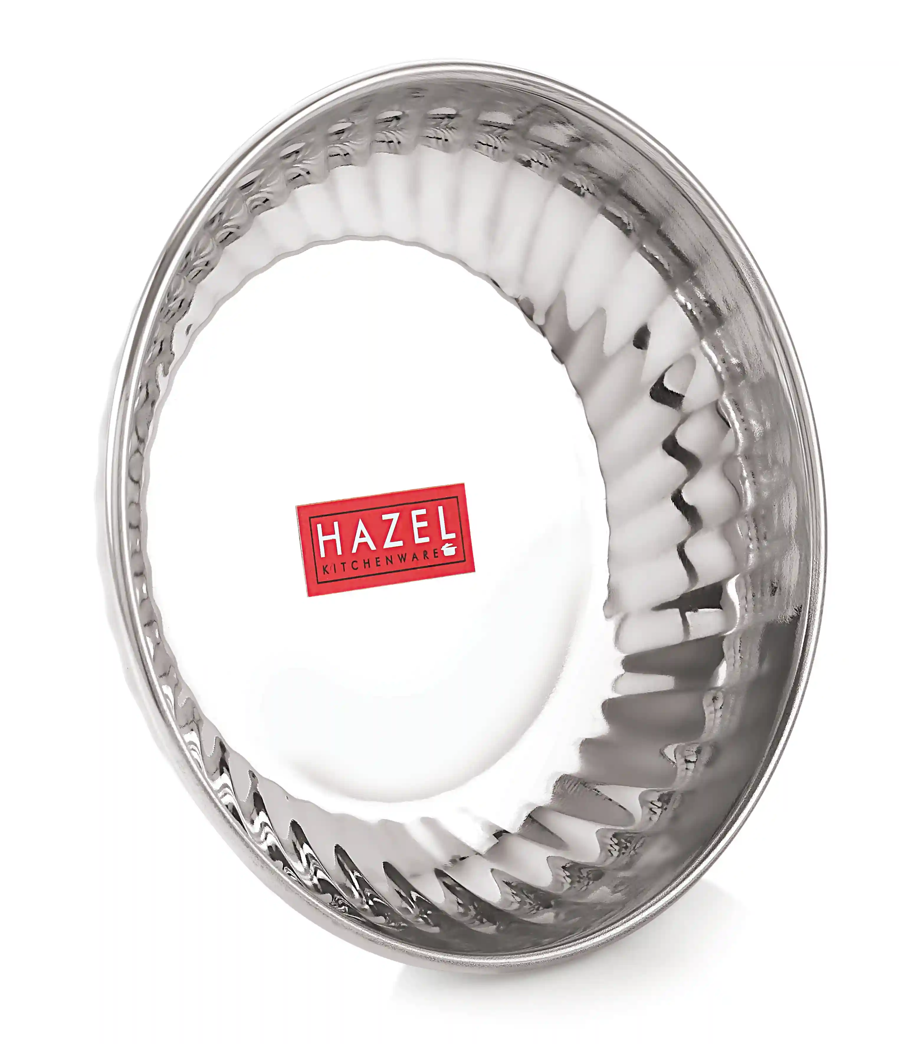 HAZEL Steel Plate Set | Stainless Steel Plates Set of 12, 11.4 cm Each | Snacks Serving Plates, Small Size | Multipurpose Dinner Plates for Kitchen Ideal for Daily Use