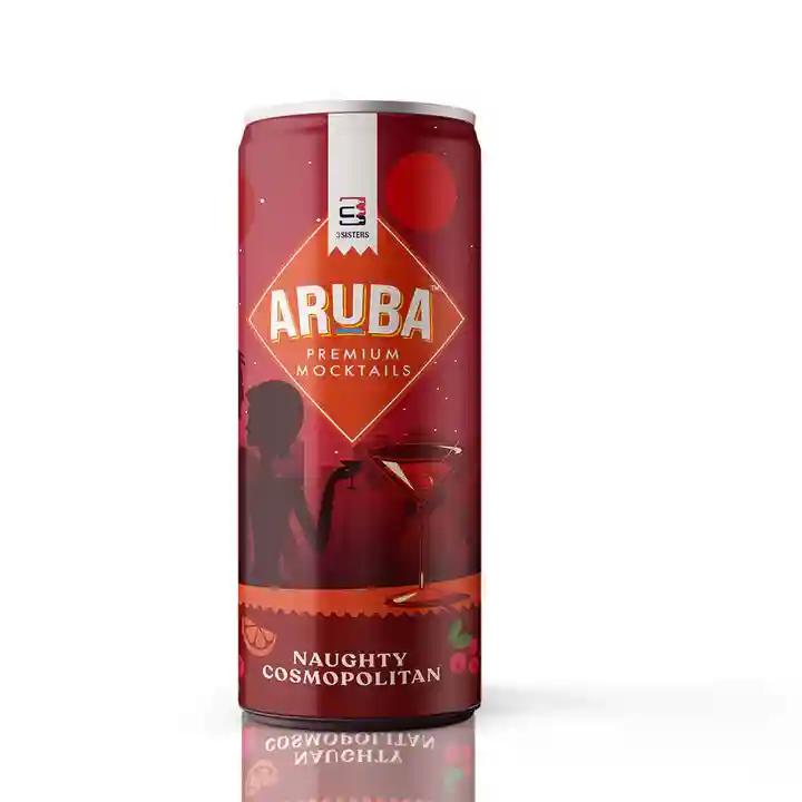 ARUBA Premium Mocktail - Naughty Cosmopolition ( Pack of 12 Cans)