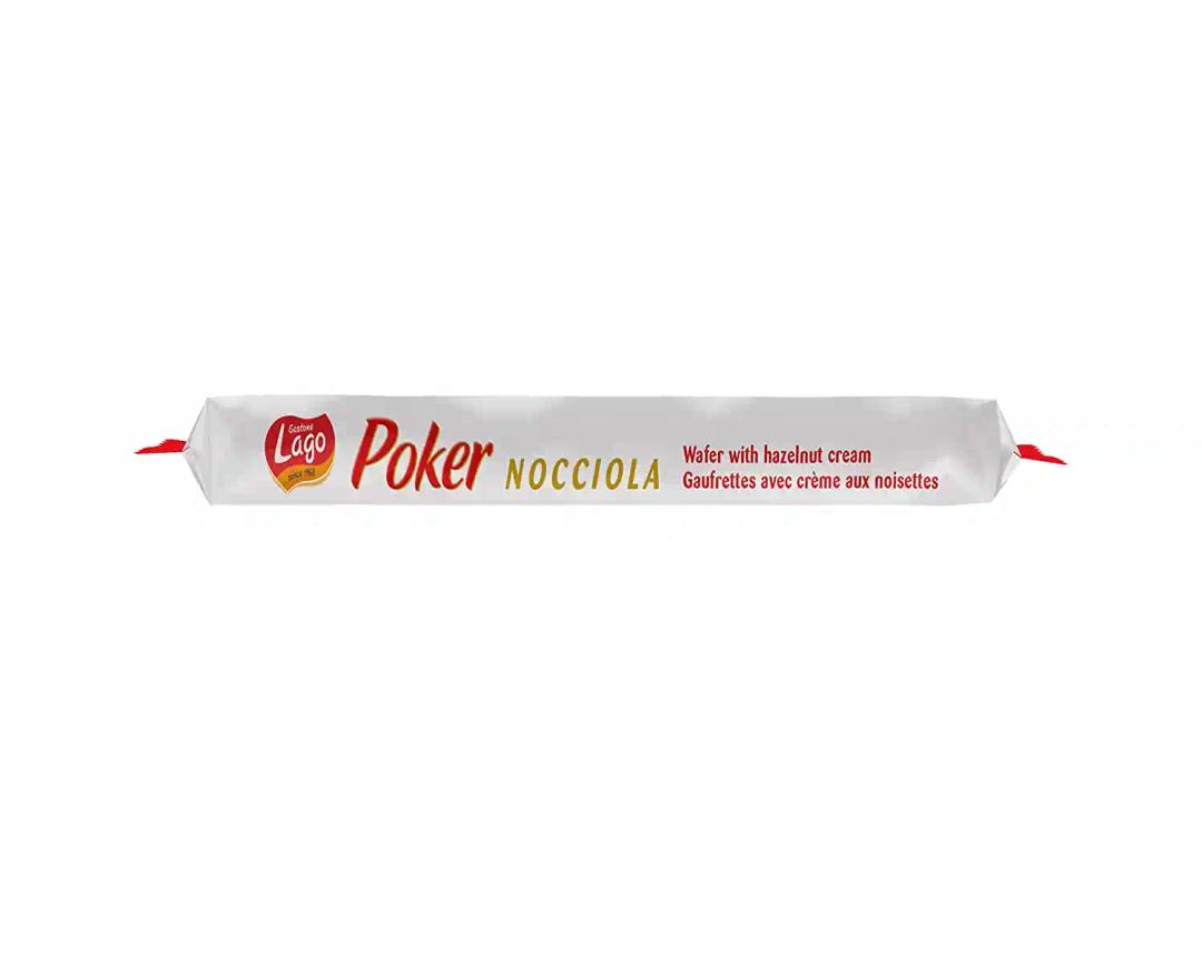 Lago Poker Wafers Hazelnut 150g