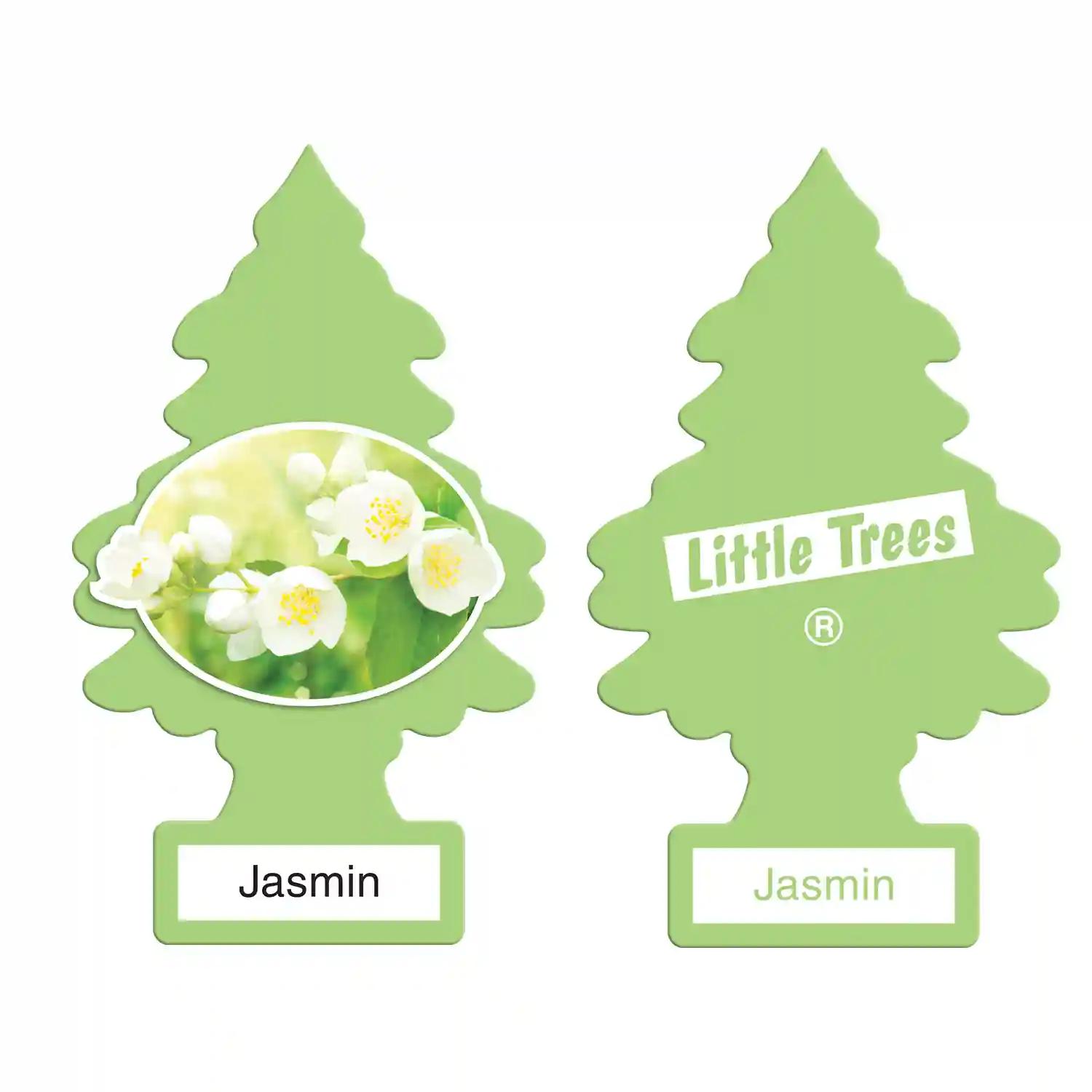 LITTLE TREES Car Freshener - Jasmin (Pack of 4)