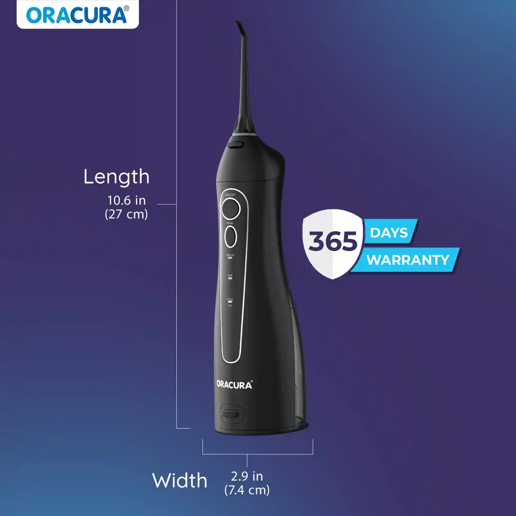 OC150 LITE Smart Water Flosser® - Black