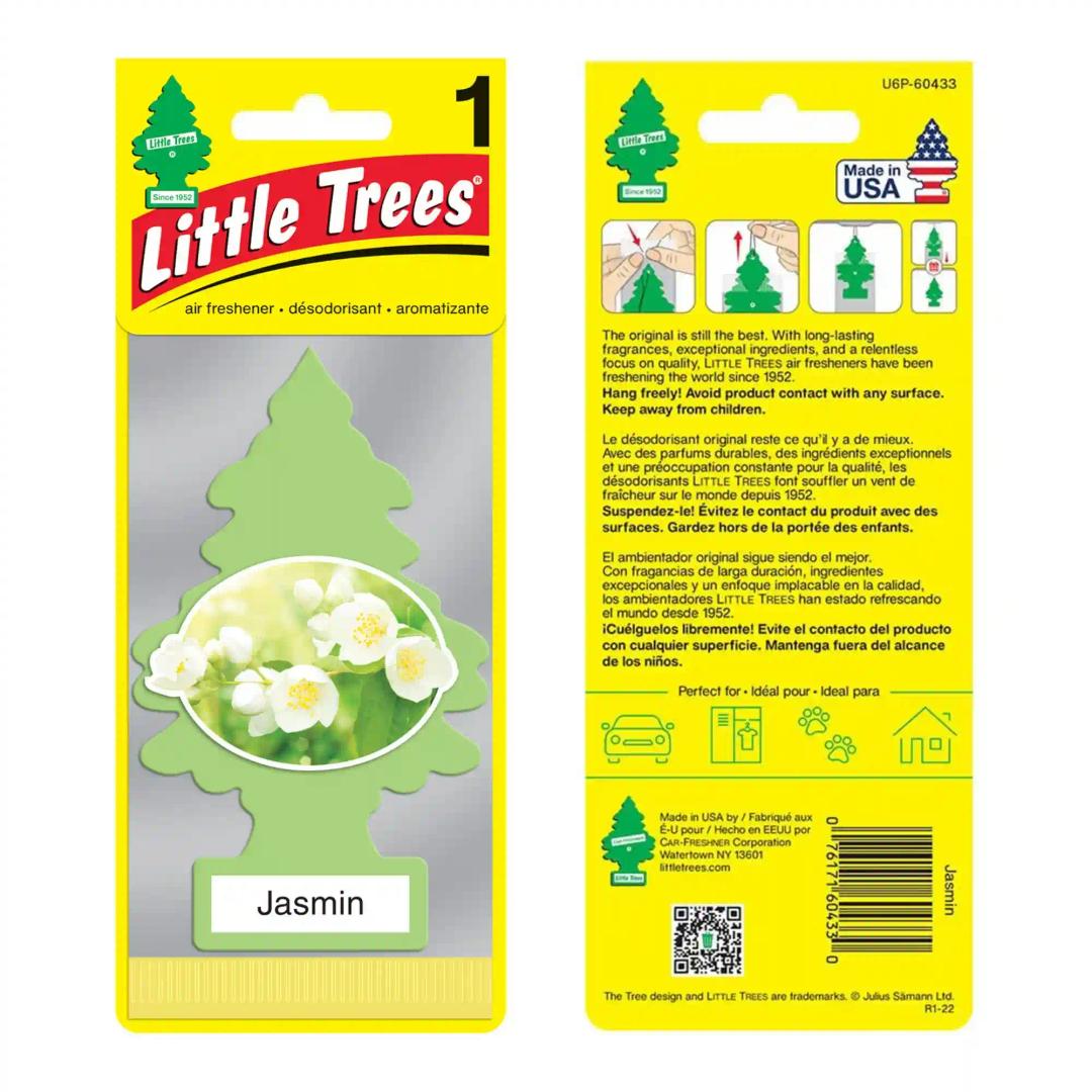 LITTLE TREES Car Freshener - Jasmin (Pack of 3)