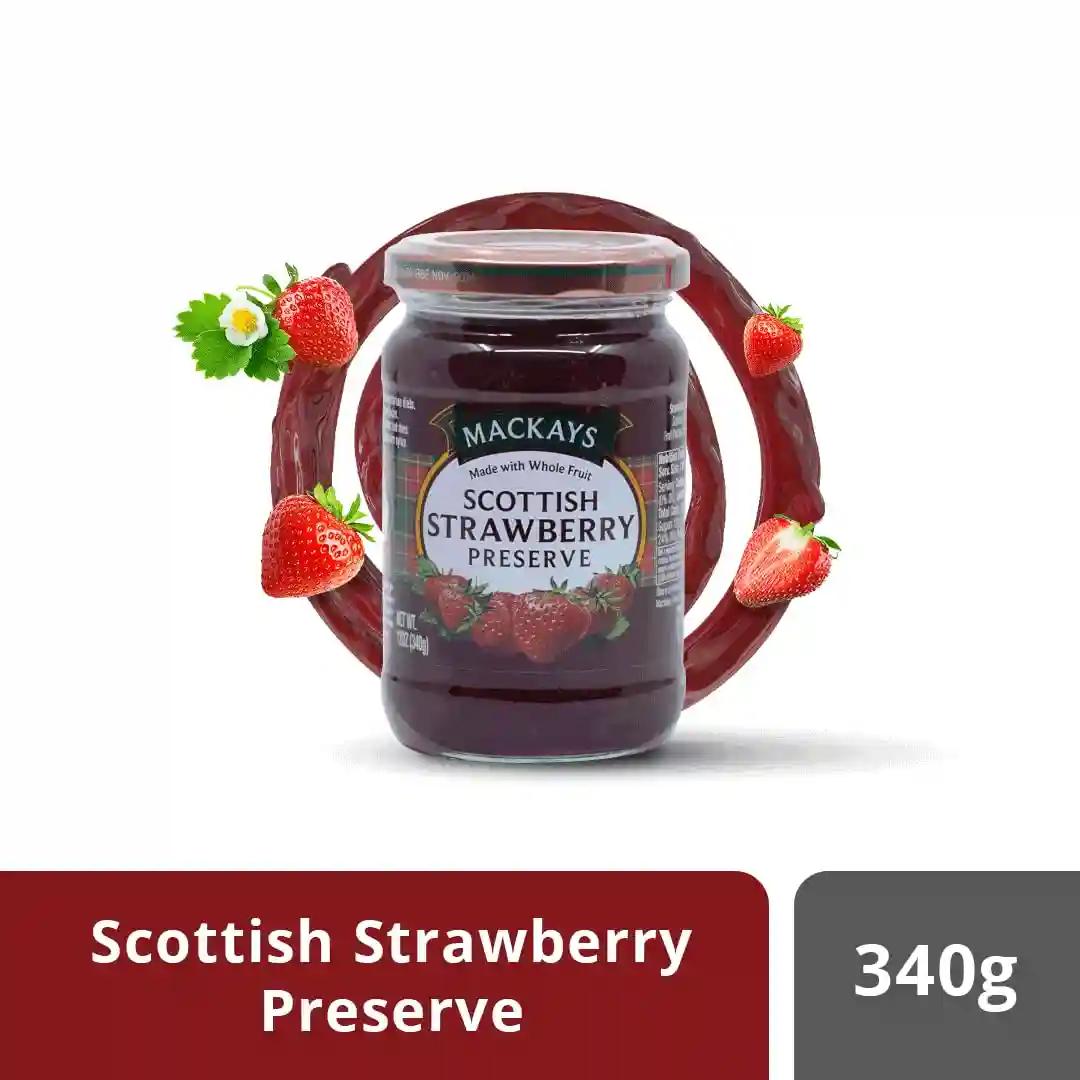 Mackays Scottish Strawberry Preserve 340g