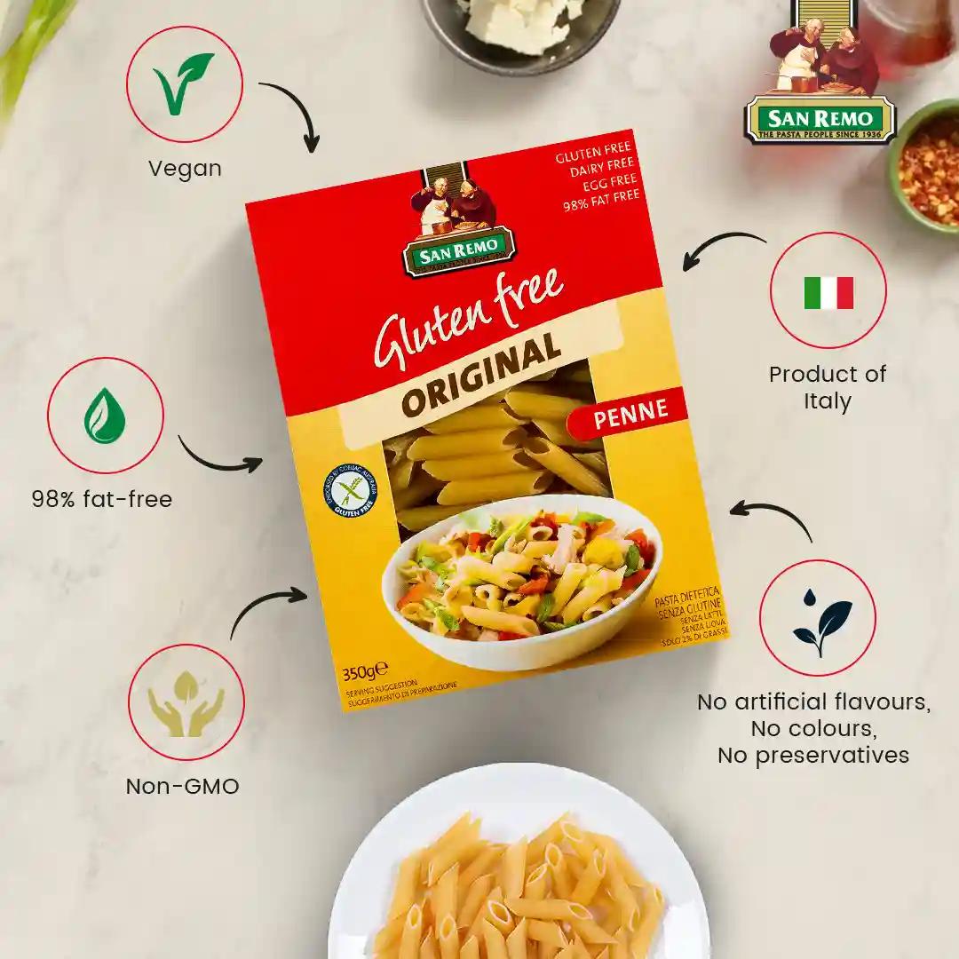 San Remo Gluten-Free Penne Pasta 350g