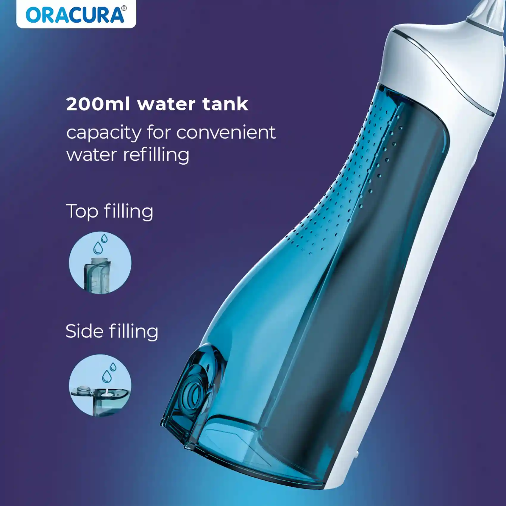 OC200 LITE Smart PLUS Water Flosser® - White