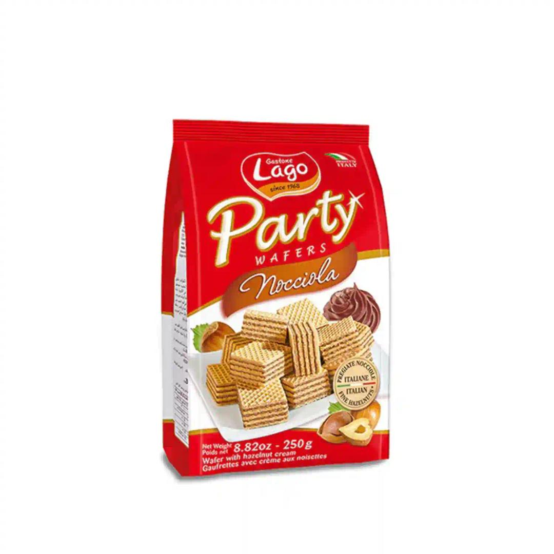 Lago Party Wafers Hazelnut 250g