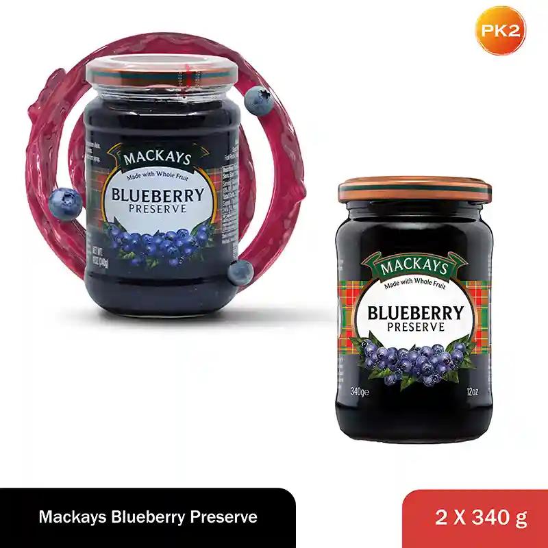 Mackays Blueberry Preserve 680gm (Pack of 2) (340gm X 2)