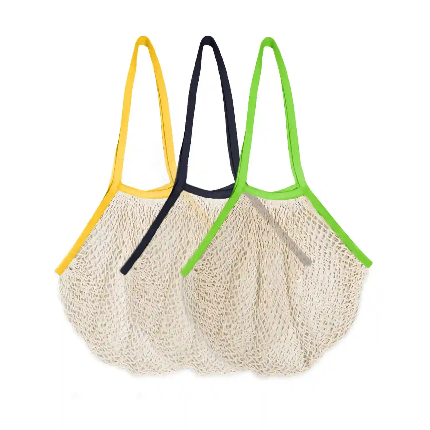 Eco Right Organic Cotton Mesh Bag, Reusable Net Bags for Vegetable Storage & Grocery Shopping
