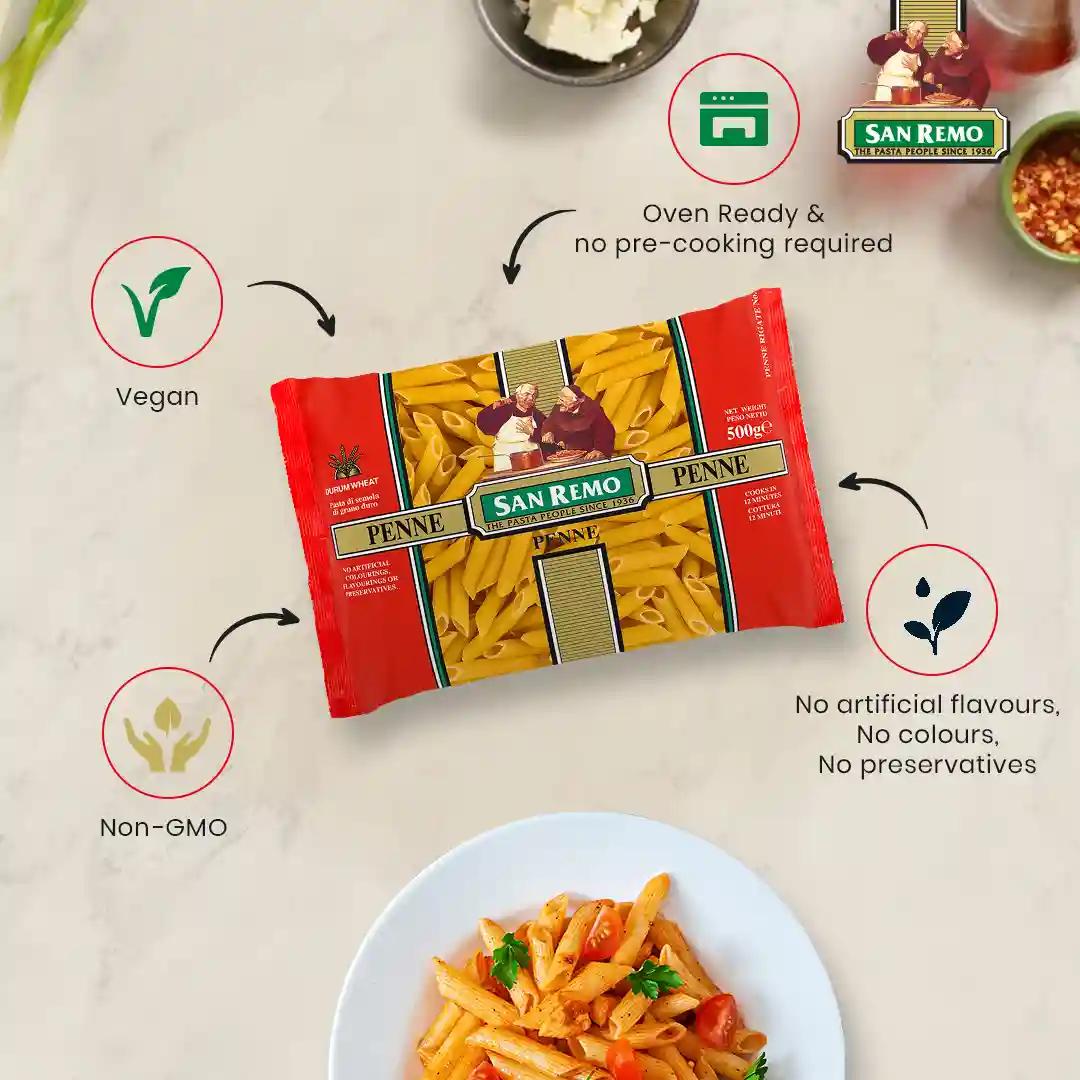 San Remo Penne Pasta 500g