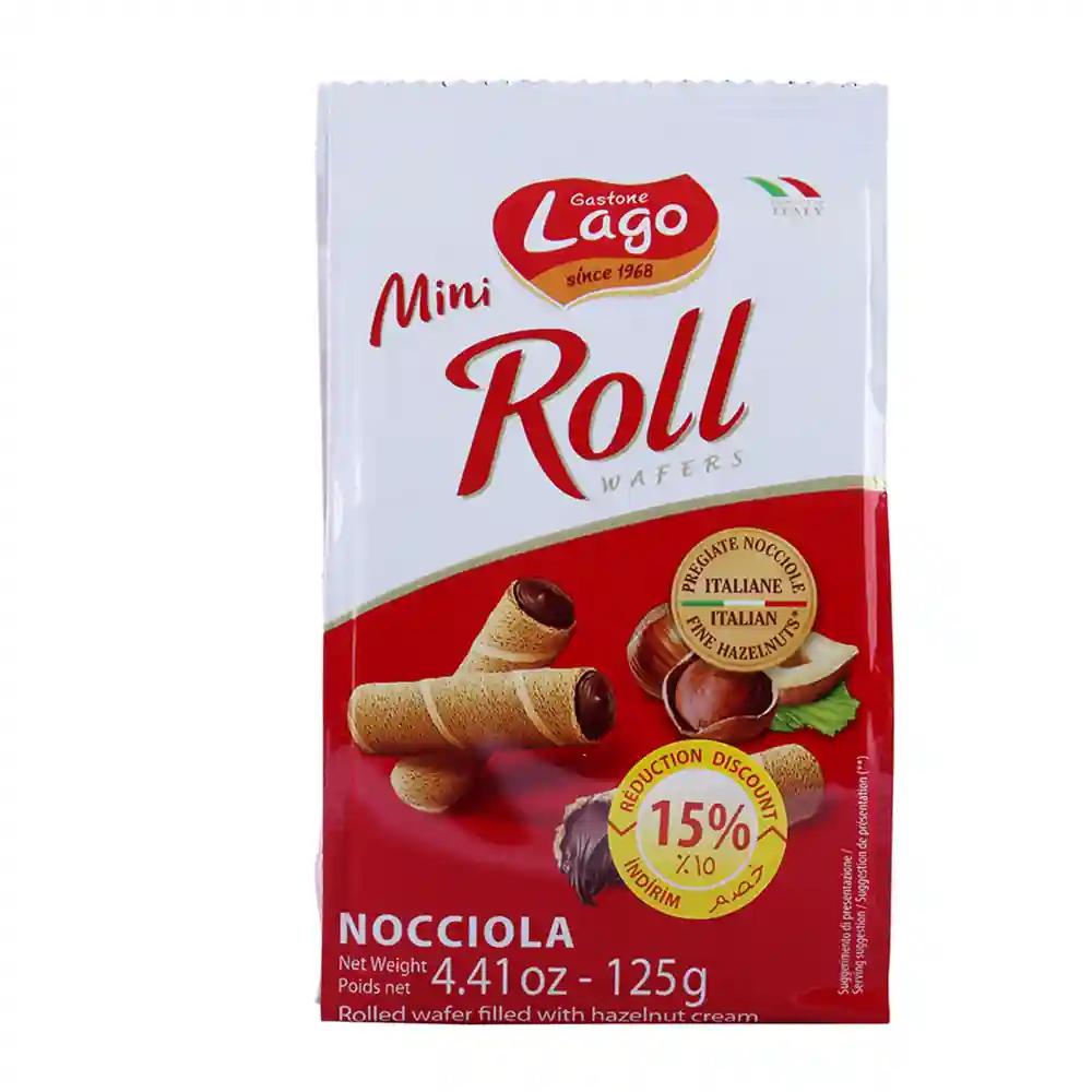 Lago Mini Roll Hazelnut 125g