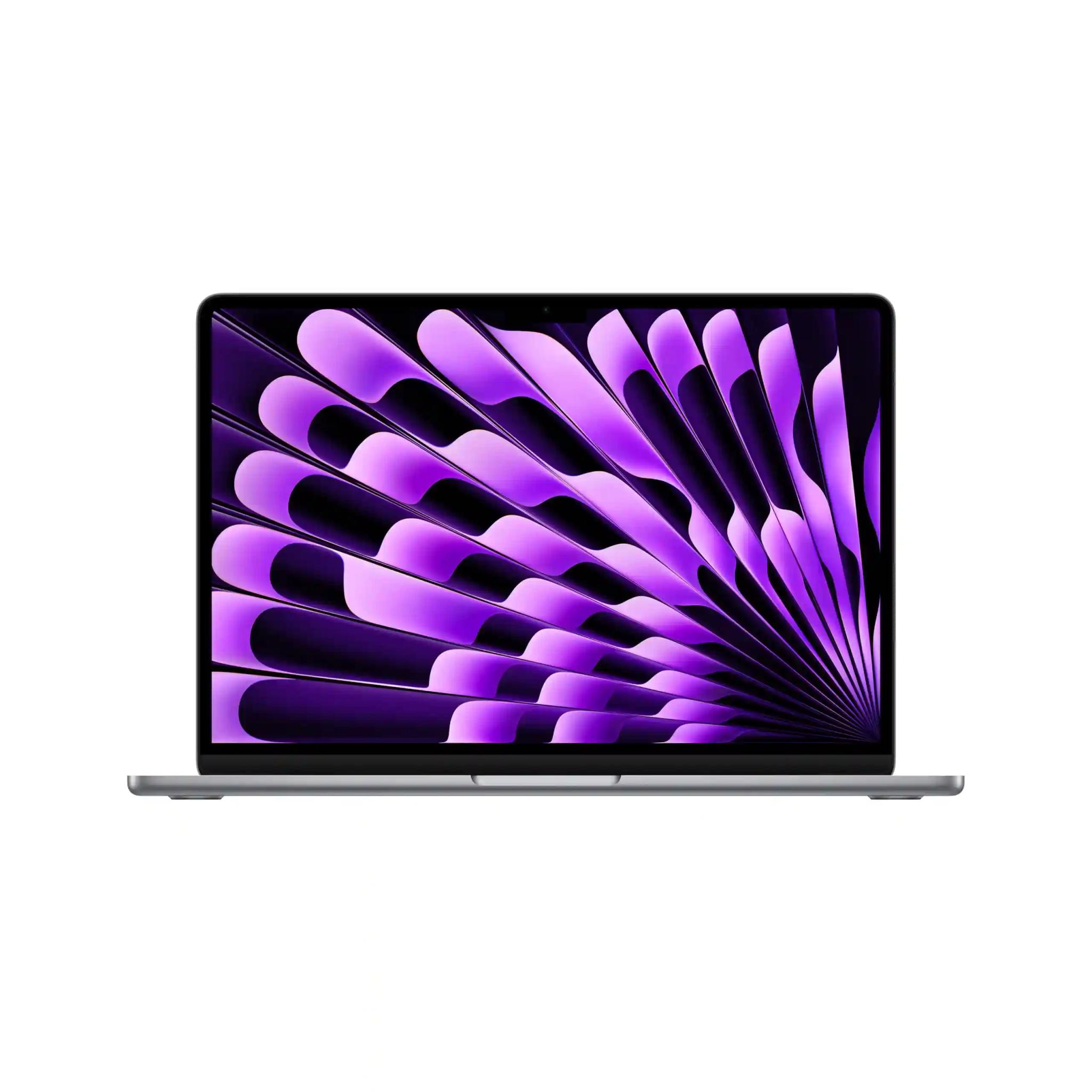 Apple 2024 MacBook Air (13-inch, Apple M3 chip with 8‑core CPU and 8‑core GPU, 16GB Unified Memory, 256GB) - Space Gray