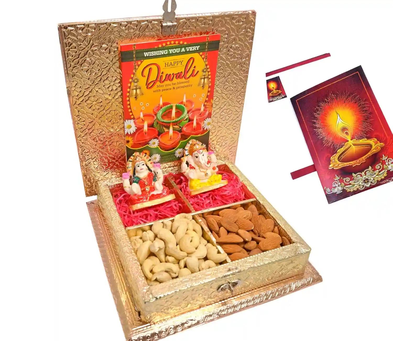 Corporate gifts for employees for diwali/diwali gift hampers/diwali gifts for family/diwali dry fruits gift box/dry fruits gift pack for diwali/dry fruits combo pack gift box