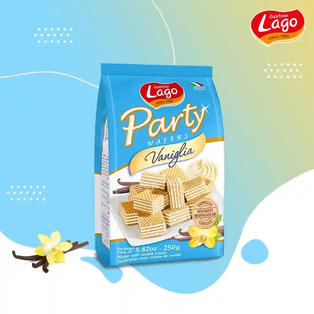 Lago Party Wafers Vanilla 250g