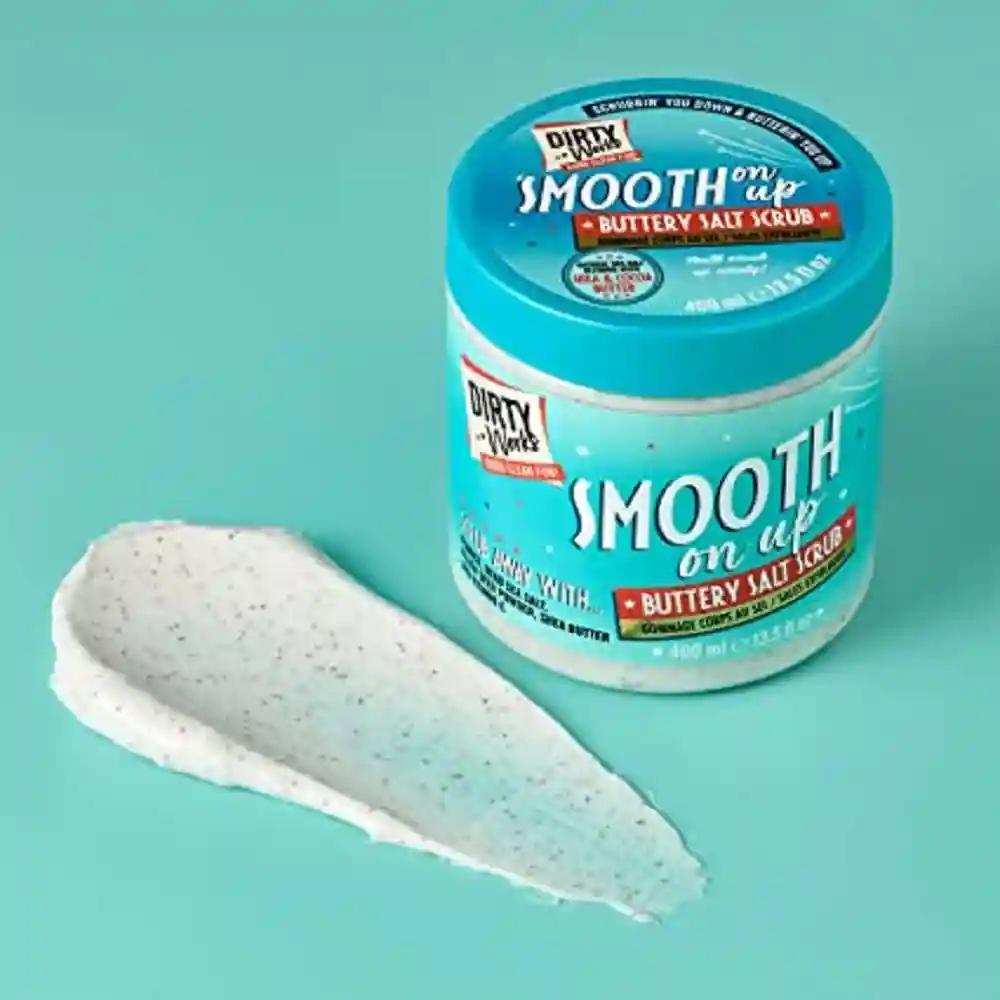 Dirty Works Smooth on Up Buttery Salt Scrub 400ml