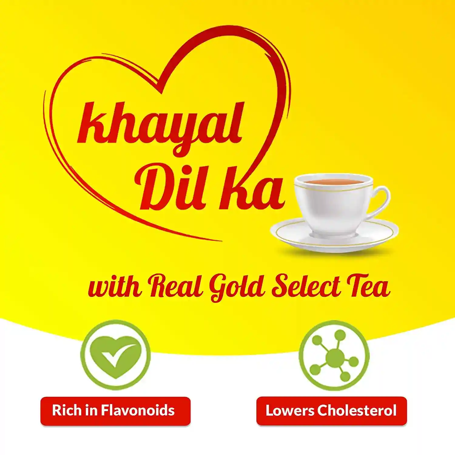 Rungtas Real Gold Select Tea Premium 1.5kg Pack | Strong blend of Darjeeling Ctc long leaves | Rich & Quality Kadak flavourful Chai
