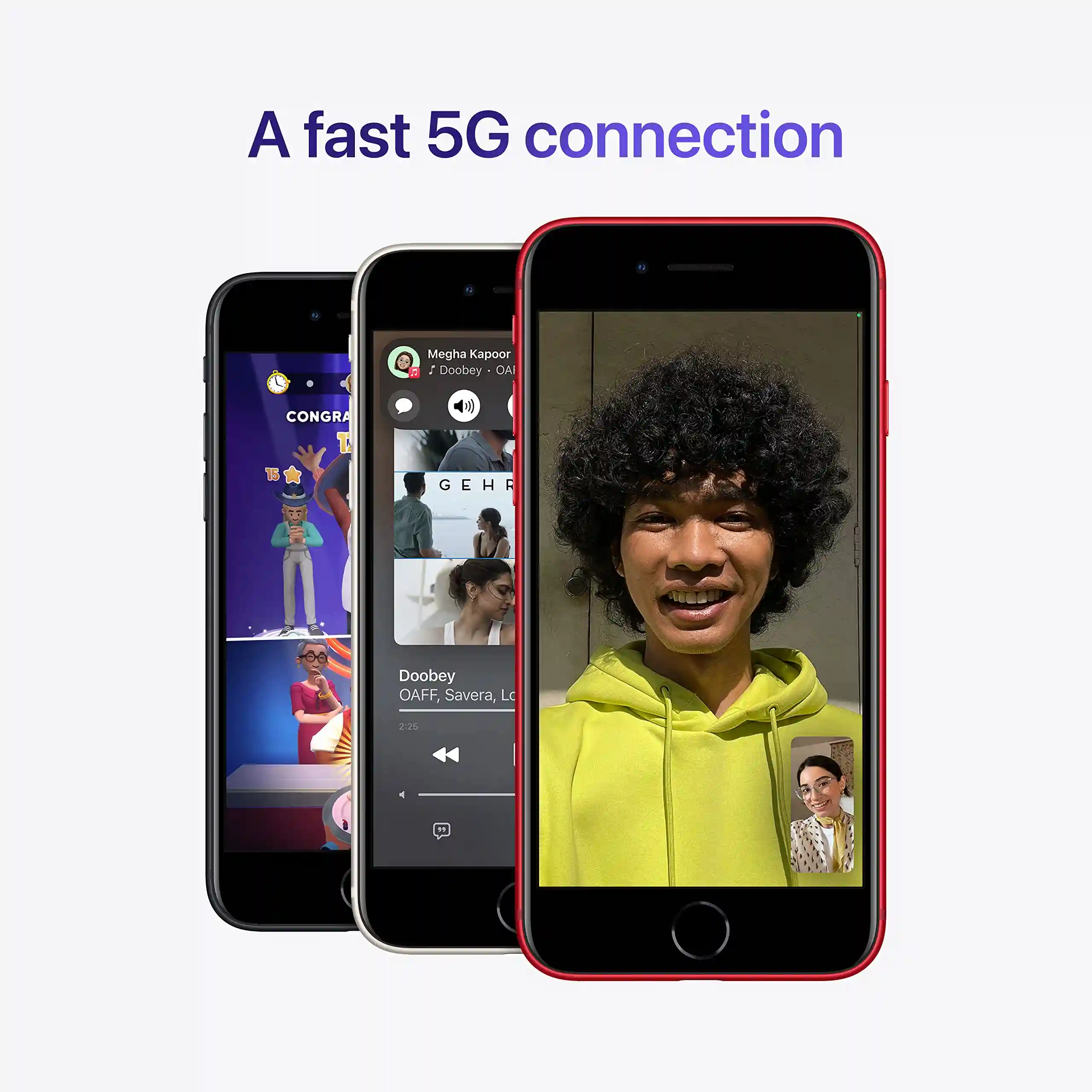 Apple iPhone SE (128 GB) - Starlight (3rd Generation)