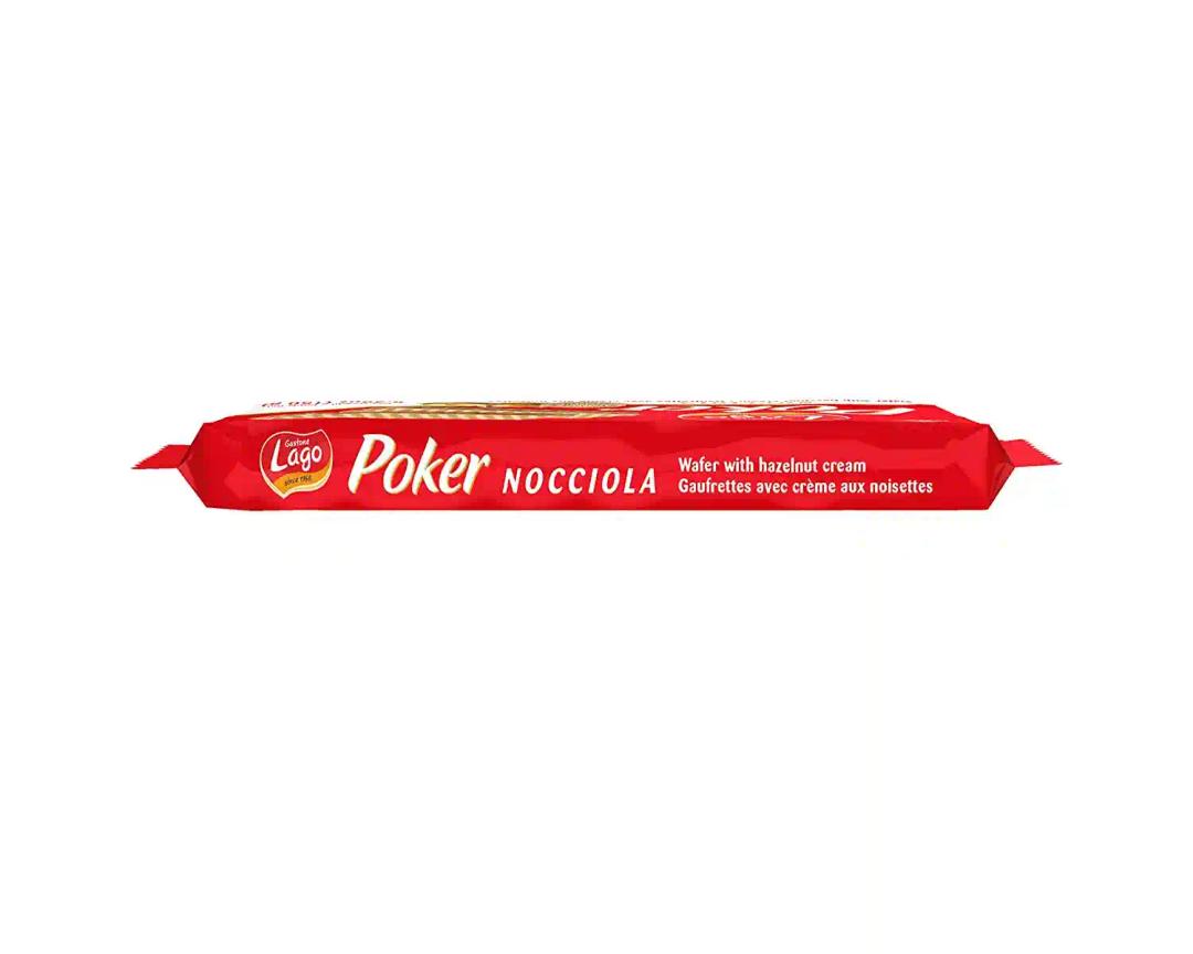 Lago Poker Wafers Hazelnut 150g