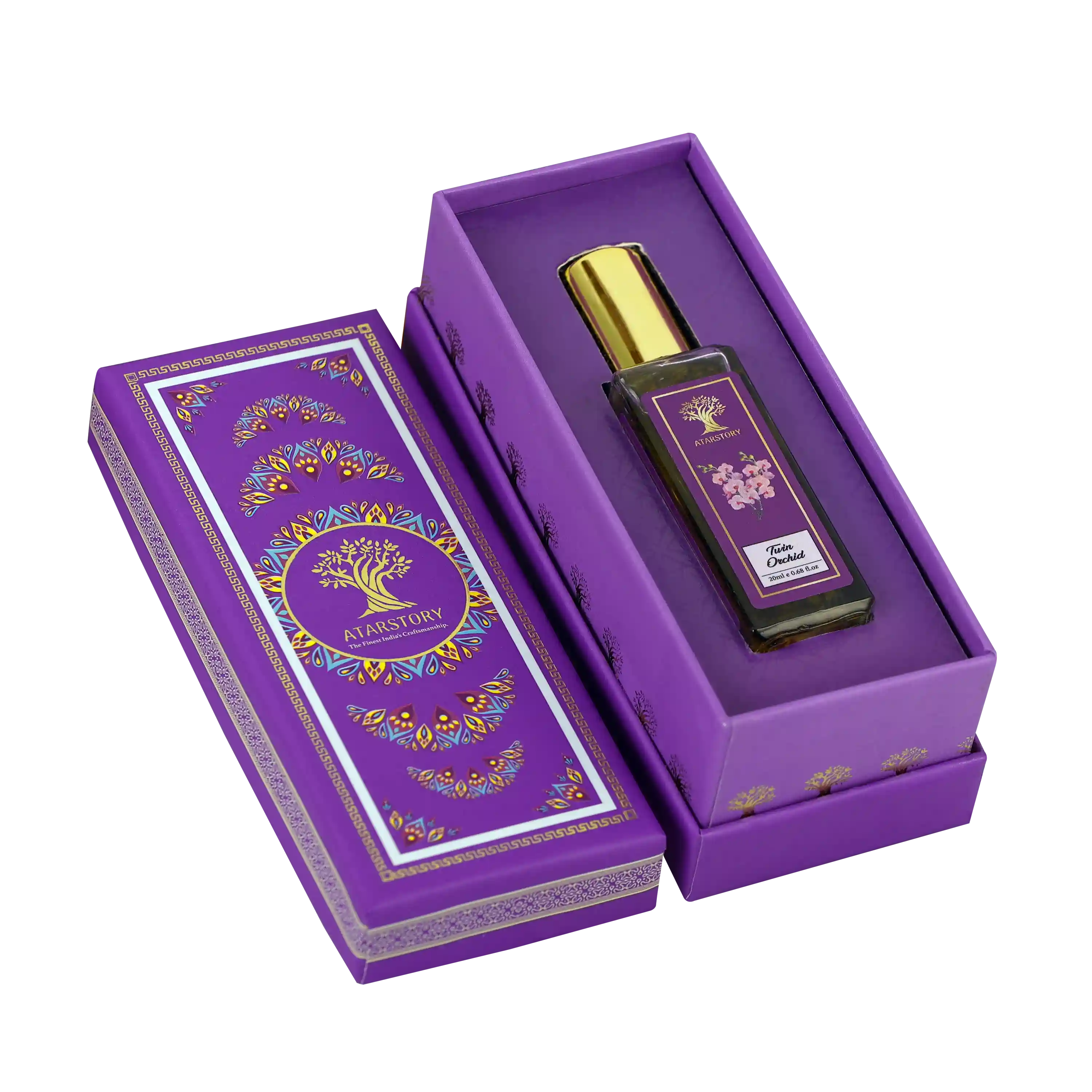 Twin Orchid Long Lasting Perfume Unisex | Premium Fragrance Spray Fresh & Floral