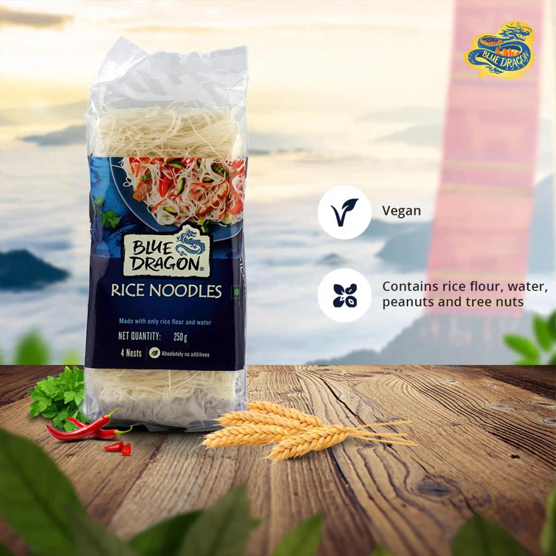 Blue Dragon Rice Noodle 250g