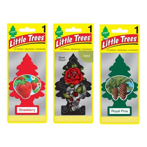 LITTLE TREES Strawberry|Rose Thorn|Royal Pine|Hanging Trees|Combo of 3