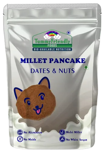 Tummyfriendly Foods Aluminium-Free Millet Pancake Mix With Dates And Nuts 800 G