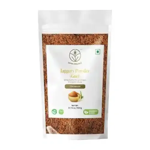 Shiva Organic Jaggery Powder Cubes Organic Gud Jaggery cubes Pure Natural, No Preservatives Added (900 g)