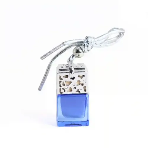 Sharvv Aroma Car Freshener Hanging with Fragrance/Natural Essential Fragrance Oil in Glass Bottle with Wooden Diffuser Lid/Car Air Freshener (6ml)