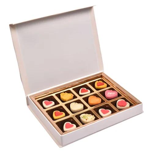 Premium Chocolates Gift Box for Valentine's Day - 12 Pcs