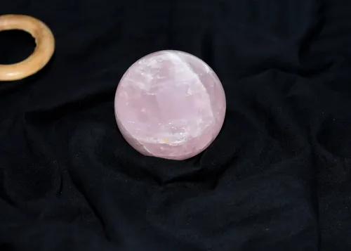 Real Rose Quartz Healing Ball For Love, Compassion, Emotions & Relationships