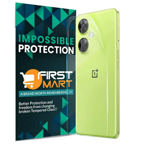 FIRST MART Screen Protector for OnePlus Nord CE 3 Lite 5G - Edge to Edge Back 4 Layer Ultra Thin Unbreakable Membrane - Case Friendly Screen Coverage & Installation Kit (Crystal Clear)