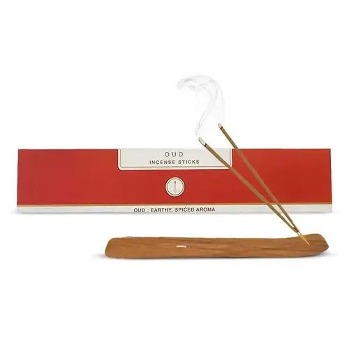 Nirmalaya Natural Oud Incense Sticks Agarbatti | Incense Sticks for Pooja |100% Natural and Charcoal Free | Organic Incense Sticks| Incense Sticks for Home Fragrance | 40 Sticks per Pack - Pack of 2