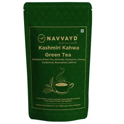 Navvayd Kashmiri Kahwa Green Tea (100 Gm, 50 Cups)