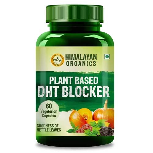 Himalayan Organics Plant Based DHT Blocker | Nettle Extract | 60 Veg Capsules