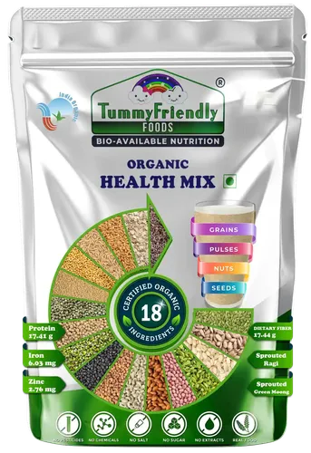 Tummyfriendly Foods Organic Health Mix For Kids And Adults. No Chemicals, No Pesticides 800 G