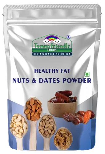 Tummyfriendly Foods Premium Nuts And Dates Powder | Healthy Fat With Natural Sweetener - 200G Cereal (200 G)