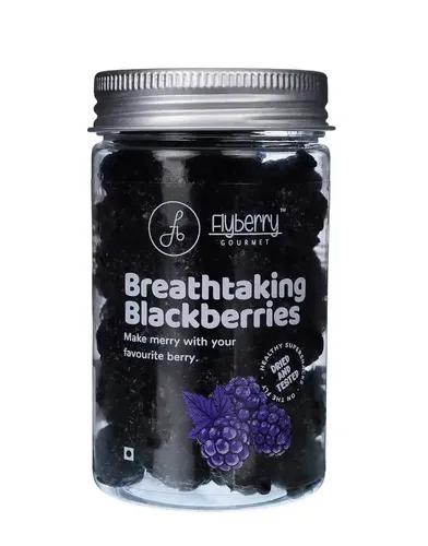 Flyberry Gourmet BlackBerry, 100g | Super Snack | Add to Your Smoothies and Ice-Creams