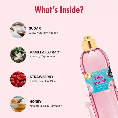 THE LOVE CO. Pink Sugar Body Wash - 250ml