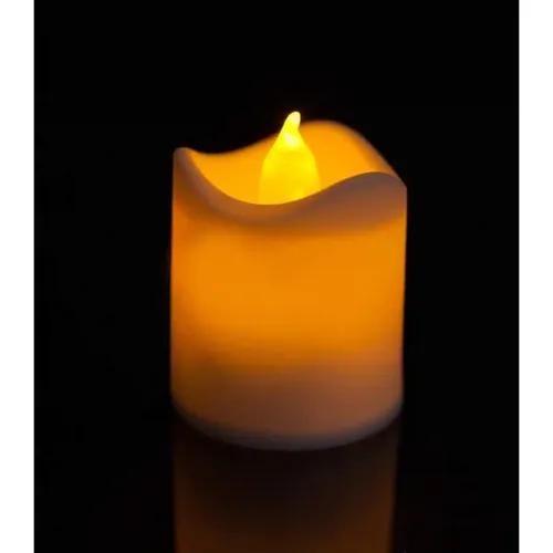 Kookee LED Light Flameless Plastic Tea Light Candles Set of 1 for Home decoration for Festival, Py, Celebration (6301)
