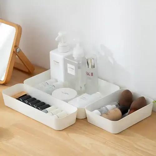 ARHAT ORGANIZERS Small Storage Tray 3 Piece - White