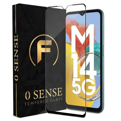 FIRST MART Slim Tempered Glass Screen Protector Compatible for Samsung Galaxy M14 5G / Samsung A14 5G / Samsung F14 5G Edge to Edge Coverage and Easy Installation