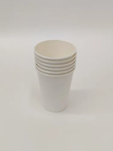 PARICOTT PAPER CUP 360 ml White Gold Quality Paper Cup Disposable for Party, Paper Cups for Hot and Cold Beverages (360ml White, 100Pcs)